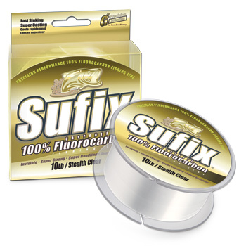 Леска Sufix Fluorocarbon Clear 150m 0.28mm