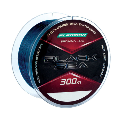 Леска Flagman Black Sea Spinning Line 300m 0,35mm