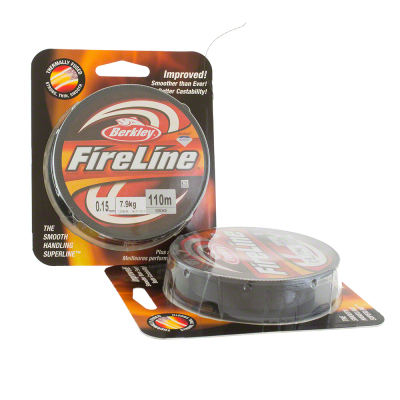 Плетеный шнур Berkley Fireline Smoke 110m 0,12mm 6.8kg