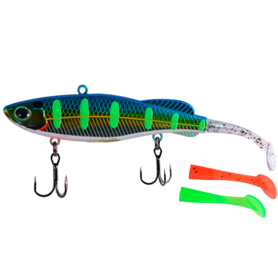 Комбинированный виб EcoPro Мышь 82мм 28гр. цв. 099 Neon Shad