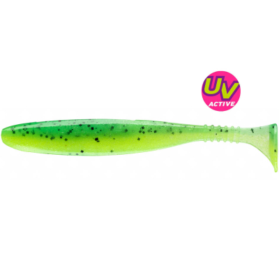 Силиконовая приманка Daiwa Tournament D`Fin 15cm цвет UV CHART TIGER