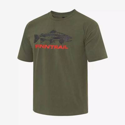 Футболка Finntrail Fish 6712 Khaki (XXL)