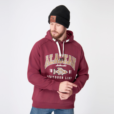 Толстовка Alaskan Promo Hoodie Claret р-р S