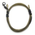 Готовый монтаж Korda Dark Matter Leader Size 8 Ring Swivel Clay Brown 40lb 1м