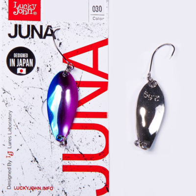 Блесна колеблющаяся Lucky John Juna 33мм 3.5гр. цв. 030