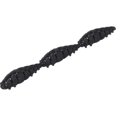 Силиконовая приманка Личинка Mikado M-Area Multi Insect 3x36mm цвет BLACK (1уп.- 6шт.) (PMMI-36-BK)
