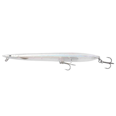 Воблер Savage Gear Sandeel Surf Walker 155 23g S 03-White Flash 57337