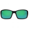 Очки поляризационные Costa Blackfin 580G (Matte Black Global Fit/Green Mirror 580 P, Large)