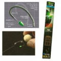 Оснастка волосяная Korda IQ D Rig Barbless 15lb Kurv Shank # 4 KCR059