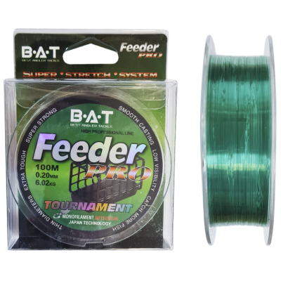 Леска BAT Feeder 100 м 0,20 мм.