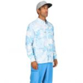 Рубашка Simms Intruder BiComp LS Shirt, Cloud Camo Blue, L