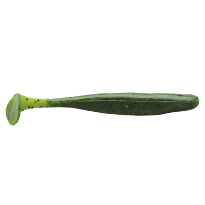 Виброхвост Mottomo Shiner 7,5см Green Gloom 6шт.