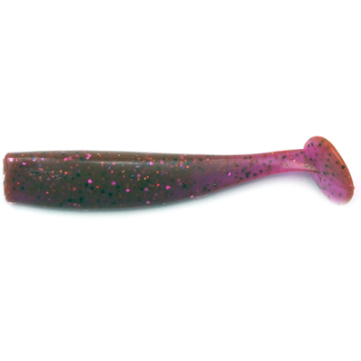 Силиконовая приманка Yaman Spry Minnow 5,5" цвет #21 - Magic Violet (уп. 4 шт.)