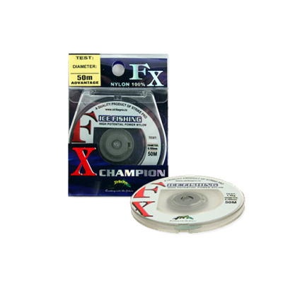 Леска Strike Pro FX Champion прозрачная 0,205mm 4,0кг 50m прозрачный флюо