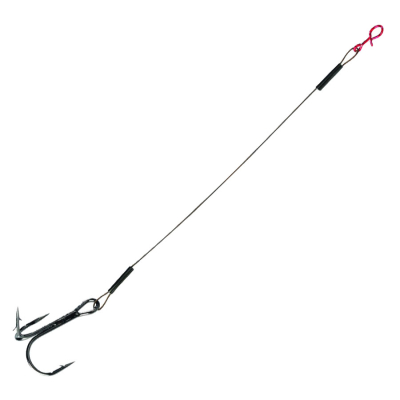 Поводок Balzer 7x7 5,5 см с тройником №6 (уп.3 шт) (16614 006)