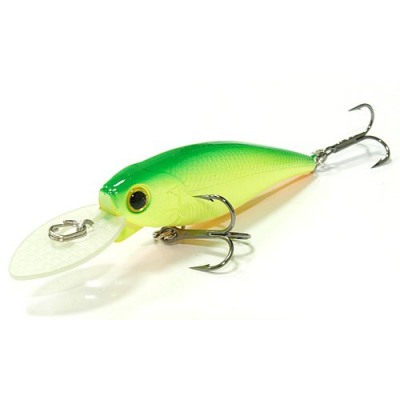 Воблер Lucky Craft Bevy Shad MK-II 60SP-133 Green Lime Chart*