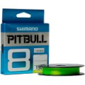 Шнур PE Shimano PL-M58R Pitbull 8 [Lime Green] 150m #0.8 (18.3lb) (4969363572752)