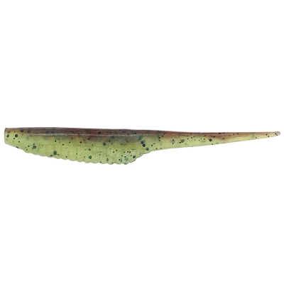 Силиконовая приманка DUO Realis Versa Pintail 4" цвет #F082 Green Pumpkin Chartreuse