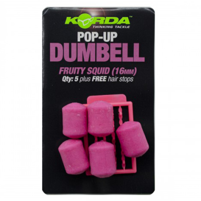 Имитационная приманка Korda Dumbell Pop-Up Fruity Squid 16 mm KPB20