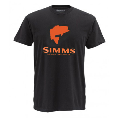 Футболка Simms Bass Logo Black M