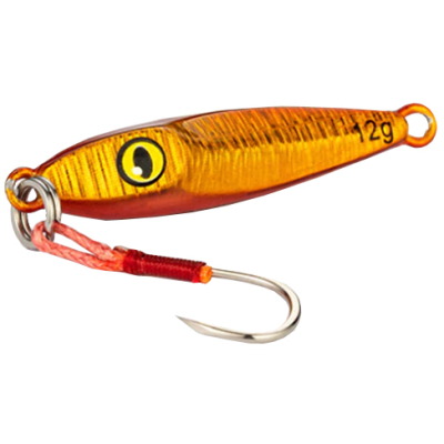 Блесна Ecooda Throb 25g 50мм цвет T2, крючок assist, micro jig