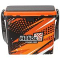 Ящик рыболовный зимний Helios PIKE односекционный оранжевый (HS-IML-19-O-1)