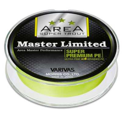 Шнур плетеный Varivas Master Limited Premium PE 75m - #0.175 (Yellow)