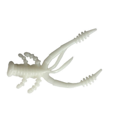 Мягкие приманки LureMax Voodoo Bug 2''/5см, LSVB2-015 White (10 шт.)