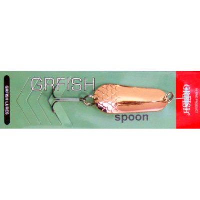 Блесна колеблющаяся Grfish Shtorling Spoon 20g, 58mm, медь