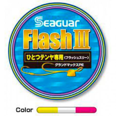 Леска флюорокарбоновая Seaguar Fluoro Flash III Multicolor 150m №3 0.285mm; 5.4kg