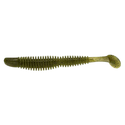 Силиконовая приманка Reins Bubbling Shad 3" цв. 035 Green Sparkling