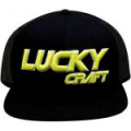 Кепка Lucky Craft Flat - Black and Yellow/черный-желтый