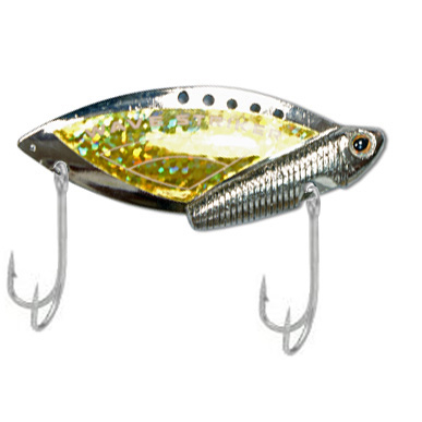 Блесна Kosadaka Wave Striker 7g Silver/Gold ws07SG