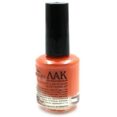Лак рыболовный Namazu 20 мл., флюоресц.оранж.