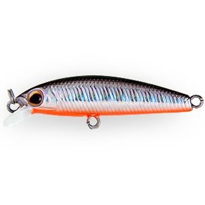 Воблер Strike Pro Twitchy Minnow 48, 48 мм, 2,4 гр. цвет A70-713 Black Silver OB