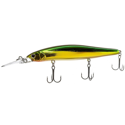 Воблер Daiwa Steez Minnow 110SP MR цв. GREEN GOLD