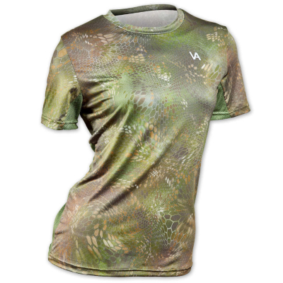 Футболка женская Veduta Air серия UPF50+ Reptile Skin Forest Camo р.S