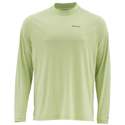 Термофутболка Simms Solarflex LS Crewneck - Graphic Print, Record Light Green, 3XL