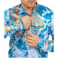 Джерси на молнии Graff 962-CL-2 цвет синий р. 3XL