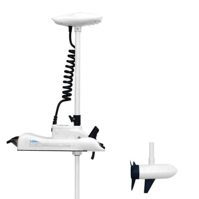 Электромотор Haswing Cayman B55 + GPS штанга алюминий 138см. (White)