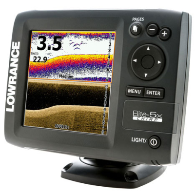 Эхолот Lowrance Elite-5x CHIRP (83200+455800kHz) (000-11657-001)