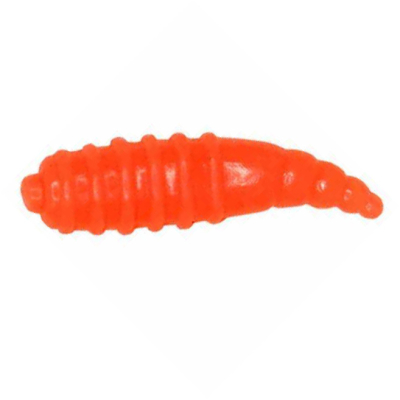 Мягкие приманки LureMax Maggot 0,5''/1,5см, LSMG05-017 Orange (50 шт.)