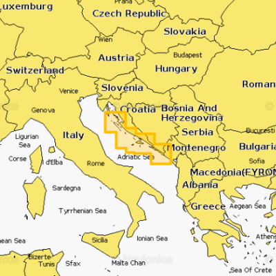 Карта Navionics Croatia 5G525S2