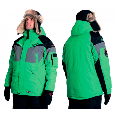 Куртка зимняя Alaskan Dakota зеленая р-р 2XL