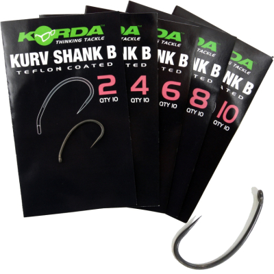 Крючок Korda Kurv Shank Barbless-12 KKSB12