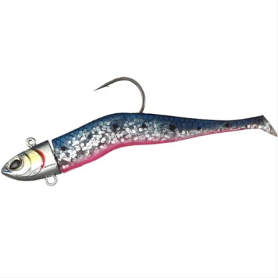 Силиконовая приманка с джиг-головкой Daiwa Morethan Seabass Rodem Mini 7g цвет BP.I