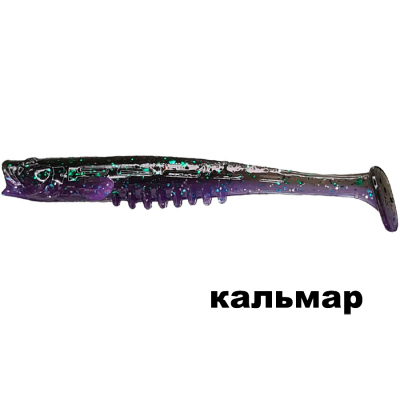 Силиконовая приманка Crazy Fish Nano Minnow 2.8" 53-70-50d-6 кальмар цв. Northern Lights