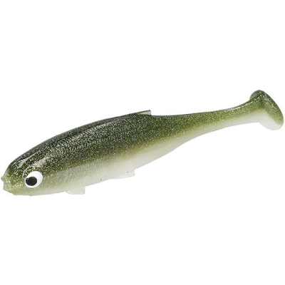 Силиконовая приманка Уклейка Mikado Real Fish 5cm цвет OLIVE BLEAK (10шт.) креветка (PMRFR- 5-OLBLEAK)