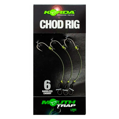 Поводок готовый Korda Chod Rig Long 2,5см №4 3шт