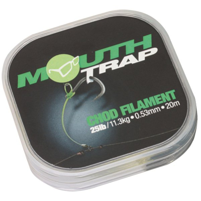 Поводковый материал Korda Mouth Trap 25lb 20м KMT25 